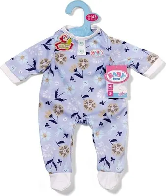 Zdjęcie produktu dla BABY born Romper Blue 43cm, Kombinezon jednoczęściowy dla lalek, 3 lat(a)