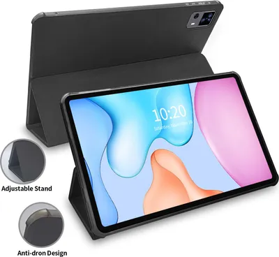 Produktbild von VASOUN TAB 16 12" 2K Tablet Android 2000x1200 FHD INCELL 16GB(8+8 virtuell) RAM 256GB ROM UNISOC T616 Octa Core 4G SIM 18W Schnellladung mit Hülle