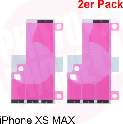 Produktbild von 2x iPhone XS MAX Ersatz Akku Klebeband Batterie Kleber Klebestreifen Adhesive Sticker Neu