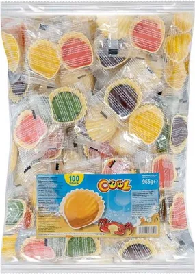Produktbild von Cool Schleckmuscheln 100 Stück im Beutel