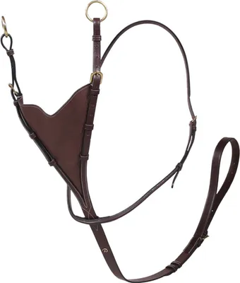 Immagine prodotto di Dyon Soft Leather Bib Martingale Brown Full Brown Full