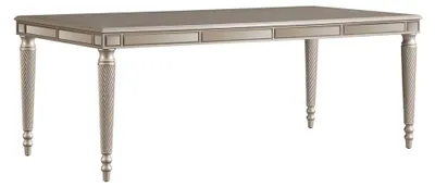 Obrázek produktu pro Béžový jídelní stůl Designový jídelní stůl Moderní dřevěné stoly nábytek