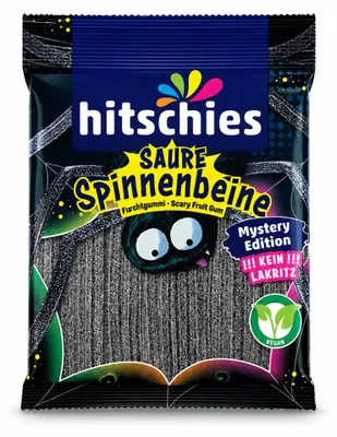 Produktbild von Hitschies Saure Spinnenbeine Mystery, Fruchtgummi, 125g