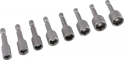 Immagine prodotto di Set di adattatori 1/4", 6 - 13 mm, 8 pezzi