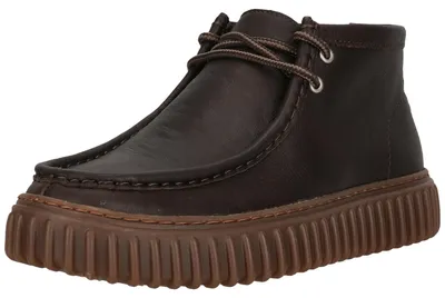 Zdjęcie produktu dla Skórzane buty Clarks Torhill Hi, brązowe, 44 EU