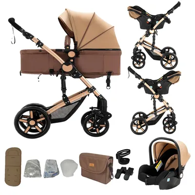 Produktbild von Babywagen, vielseitig, leicht, B588-Khaki