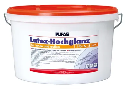 Produktbild von PUFAS Latex-Hochglanz - 10 Liter