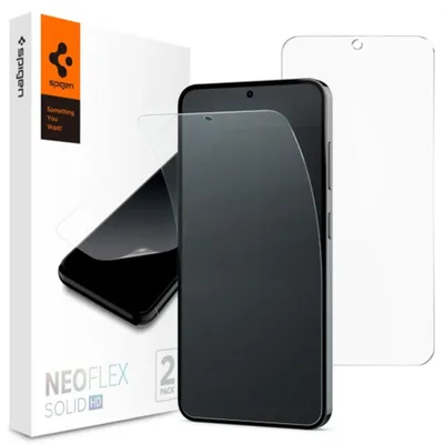 Obrázok produktu pre Spigen Neo Flex Solid HD, Samsung, Galaxy S24 Plus (2024), Prachuodolný, Odolné proti poškriabaniu, Priehľadná, 2 kusov