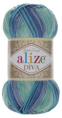 Obrázek produktu pro Alize Diva Batik 1767 Pletací příze