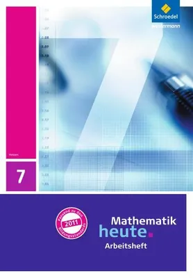 Obrázok produktu pre Mathematik heute 7. Arbeitsheft mit Lösungen. Hessen