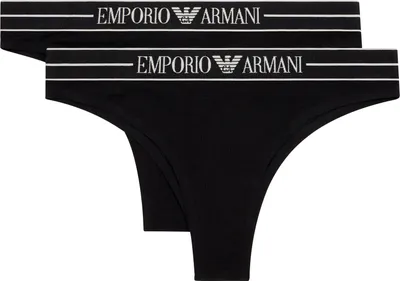 Produktbild von 2er-Pack EMPORIO ARMANI Damen Brazilian Slip