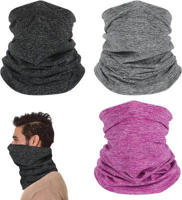 Obrázok produktu pre Nákrčník 3 kusy, Fleece Balaclava, Teplý, Vetronepriepustný, pre Outdoor športy