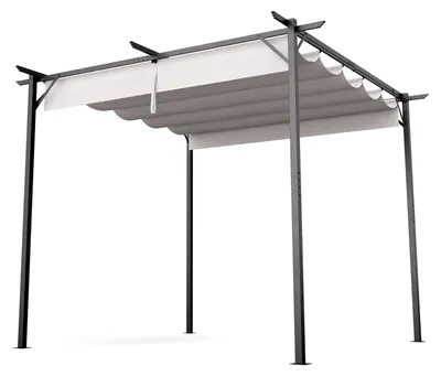 Obrázek produktu pro Blumfeldt Blumfeldt Pantheon Robust Pergola, 3x3 m, práškově lakovaná ocel, odolná vůči povětrnostním vlivům