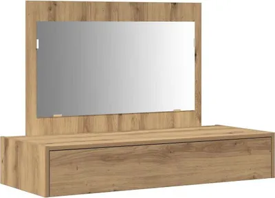 Obrázek produktu pro vidaXL Toaletní stolek s úložným prostorem hnědý 100 x 40 x 70 cm Materiál na bázi dřeva