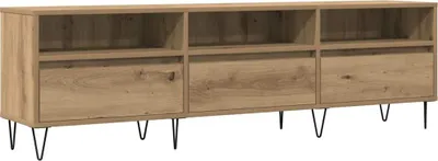Produktbild von vidaXL TV-Schrank Artisan-Eiche 150x30x44,5 cm Holzwerkstoff