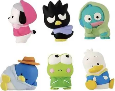 Produktbild von Sanrio Twinchees Minifiguren Hapidanbui Hoodie 5 cm Display (24)