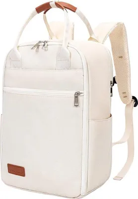 Obrázek produktu pro Uniqoos® Batoh do letadla, rozměry 40 x 20 x 25 cm – cestovní taška do kabiny a pod sedadlo, kompatibilní s leteckými společnostmi Wizz (rozměry 40 x 30 x 20) a Eurowings, s oddělenou přihrádkou pro 14palcový notebook