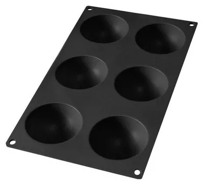 Produktbild von Lékué 881169, Halbkugelform, Rechteckig, 0,09 l, -60 °C, 220 °C, Schwarz