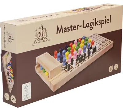 Produktbild von Natural Games Classic Games Master-Logikspiel 27x12,5x4 cm