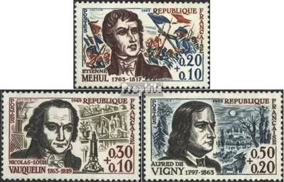 Produktbild von Briefmarken Frankreich 1963 Mi 1439-1441 (kompl.Ausg.) gestempelt Rotes Kreuz