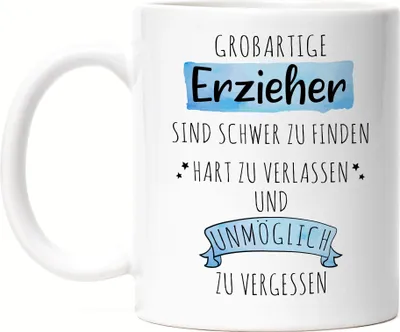 Produktbild von Großartige Erzieher Sind Schwer Zu Finden Tasse Danke Geschenk Hart Zu Vergessen