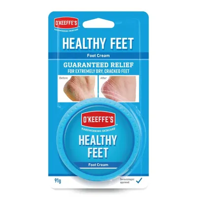 Image de O'Keeffe's Healthy Feet crème pour pieds secs et crevassés 91 g
