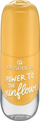 Produktbild von Essence gel nail colour, 8 ml, Gelb, POWER TO THE sunflower, Färbung, Glanz, Flasche