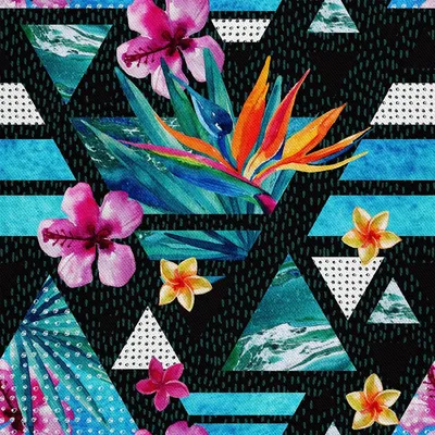 Image de OUTDOOR DÉCORDS OXFORD - Motif fleurs modernesI DX184