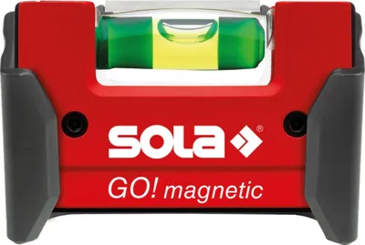 Produktbild von Magnet-Mini-Wasserwaage Go Magnet Clip 7,5cm Sola