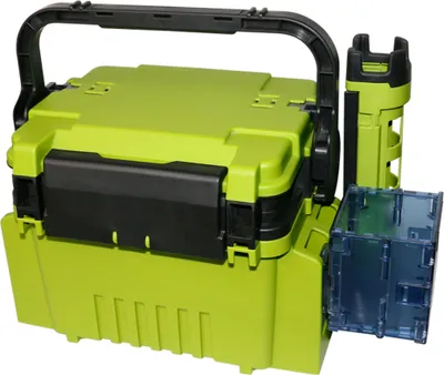 Produktbild von Angelbox, Reise-Angelkoffer, Box mit Flaschenhalter und Rutenstaendern