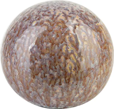 Obrázek produktu pro Dekorativní keramická koule Saggio Lemon 10 x 10 x 9 cm, béžová/růžová/hnědá, 1 ks