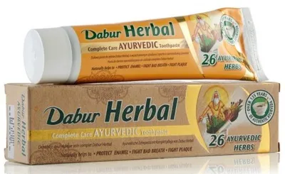 Obrázek produktu pro Dabur Herbal zubní pasta z 26 ajurvédských bylin (100ml), 57642