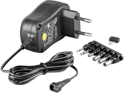Zdjęcie produktu dla Goobay Univerzální napájecí adaptér 230V/3-12V stejnosměrný 1000mA