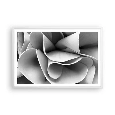 Produktbild von Gerahmtes Poster - Weißer Rahmen - Material Ornament Stück - 91,5x61 cm - Wand Bild - Wanddeko - Wandbilder - Kunstposter - Wandposter - Bilderrahmen - Bilder - Kunstdruck - P2WAA91x61-4993