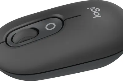 Produktbild von Logitech POP, Beidhändig, Optisch, Bluetooth, 4000 DPI, Graphit