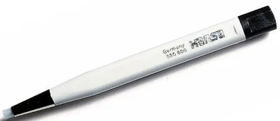 Produktbild von Glasradierer 4 x 40 mm (D. x L) wei 4 x 40 mm (D. x L) wei
