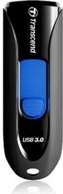 Image de Transcend JetFlash 790 64GB lecteur USB flash 64 Go USB Type-A 3.2 Gen 1 (3.1 Gen 1) Noir, Bleu