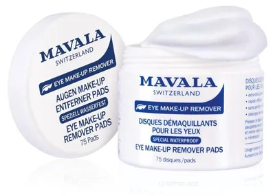 Produktbild von Mavala Augen-Make-up-Entfernungspads, 75 Pads
