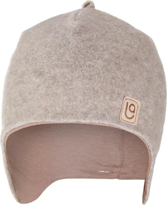 Produktbild von Mütze mit Ohrenschutz FLEECE BAMBUS Outlast® - Braun Meliert/Nuss