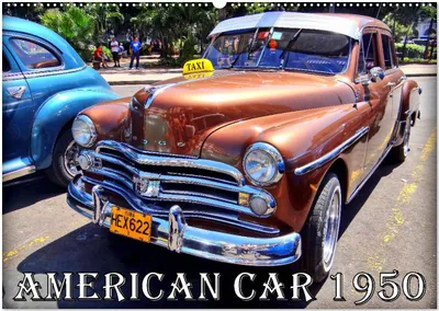 Produktbild von AMERICAN CAR 1950 (Wandkalender 2025 DIN A2 quer), CALVENDO Monatskalender