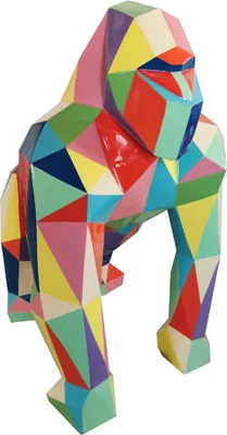Deko Gorilla Affe, Lebensgroßer Gorilla Affe, Designer Gorilla Affe, Gartenfigur Gorilla Affe, Decorative Gorilla Monkey, Life Size Gorilla Monkey, Designer Gorilla Monkey, Garden Figure Gorilla Monkey