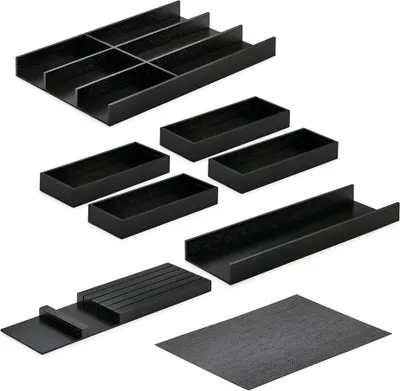 Immagine prodotto di Modificare il set di posate 1200, nero cenere / set di posate in legno