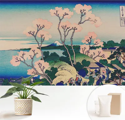 Produktbild von Fototapete  - 152x104 cm - Tapete - Wandtapete - Wandbilder  - Dekofolie - Tapete Folie - Wand - Dekoration - Wohnzimmer - Kirschblüten