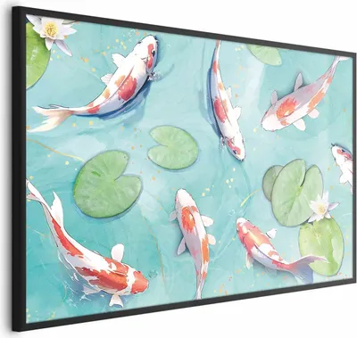 Produktbild von Posterpapier Poster - Pond in Japan 30x21 cm Tiere g-C-10141-ao-a