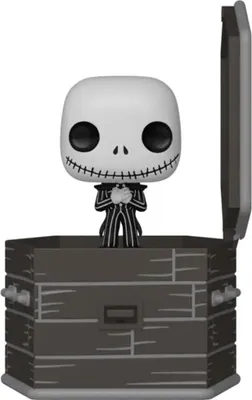 Produktbild von Nightmare Before Christmas Coffin Pocket POP! Vinyl Figur Jack Skellington 6 cm