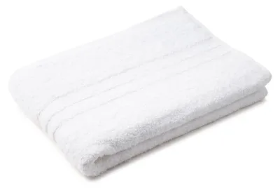 Produktbild von GÖZZE Sylt Saunatuch strapazierfähiges langlebiges Baumwoll-Saunatuch in Hotelqualität Weiss 70 x 200 cm