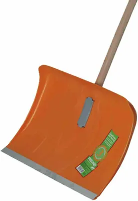 Produktbild von Kunststoff-Schneeschieber 55 x 35 cm mit Alu-Kante