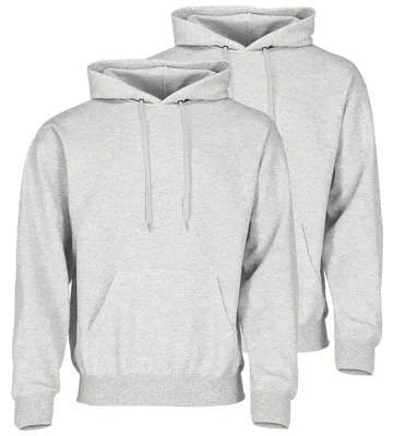 Produktbild von Doppelpack Fruit of the Loom Classic Kapuzen-Sweat Herren Hoodie 2er Pack + GRATIS MyShirt Stoffbeutel