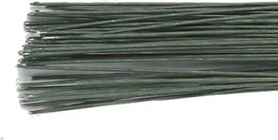 Produktbild von Culpitt Blumendraht Dunkelgrün 50Stk. 0,4mm