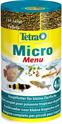 Obrázok produktu pre Tetra Micro Menu 100ml - sada krmiv 4 v 1 Tetra